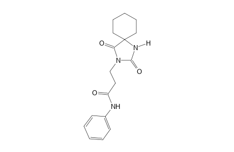 2,4-dioxo-1,3-diazaspiro[4.5]decane-3-propionanilide