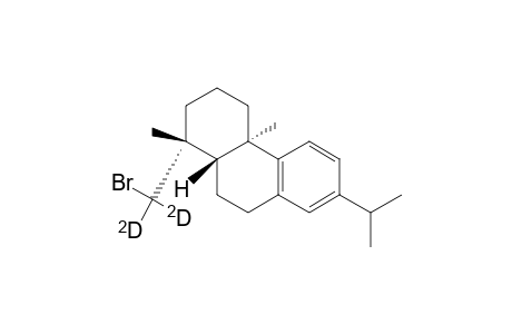 Phenanthrene, 1-(bromomethyl-D2)-1,2,3,4,4a,9,10,10a-octahydro-1,4a-dimethyl-7-(1-methylethyl)-, [1R-(1.alpha.,4a.beta.,10a.alpha.)]-