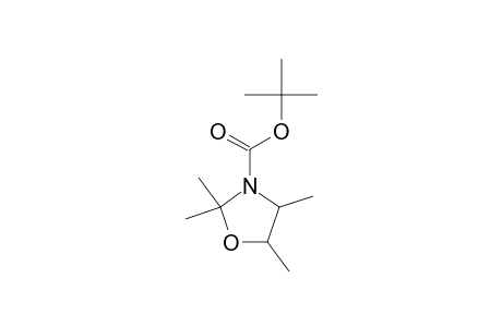 Oxazolidine, N-(t-butoxycarbonyl)-2,2,4,5-tetramethyl-