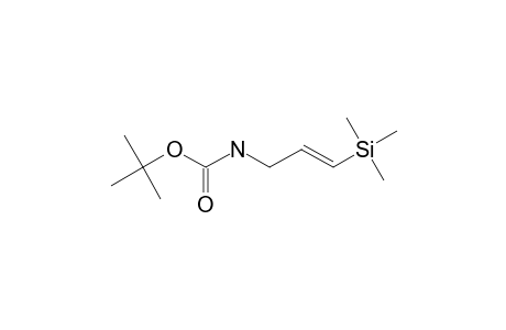 N-[(E)-3-trimethylsilylallyl]carbamic acid tert-butyl ester