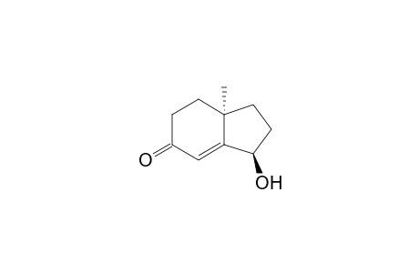 (4aR,7R)-trans-4a-Methyl-7-hydroxy-4,4a,5,6-tetrahydro-2(3H)-indenone