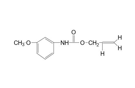 m-methoxycarbanilic acid, allyl ester