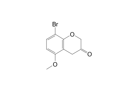 8-Bromanyl-5-methoxy-4H-chromen-3-one