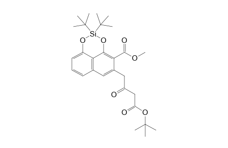 METHYL-5-(4-TERT.-BUTYL-2,4-DIOXOBUTYL)-2,2,-DI-TERT.-BUTYLNAPHTHO-[1,8-DE]-[1,3,2]-DIOXASILINE-4-CARBOXYLATE