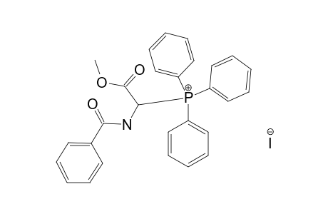 METHYL-N-BENZOYL-ALPHA-TRIPHENYL-PHOSPHONIO-GLYCINATE-IODIDE