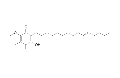 2-Hydroxy-5-methoxy-6-methyl-3-[(E)-pentadec-10-enyl]-1,4-benzoquinone