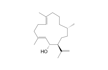 (1S,2R,12S)-4,8,12-Trimethyl-1-(1-methylenethyl)cyclotetradeca-3,7-dien-2-ol