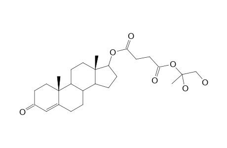 2-Glyceryl 3-(3'-oxo-4'-androsten-17.beta.-oxycarbonyl)-propionate