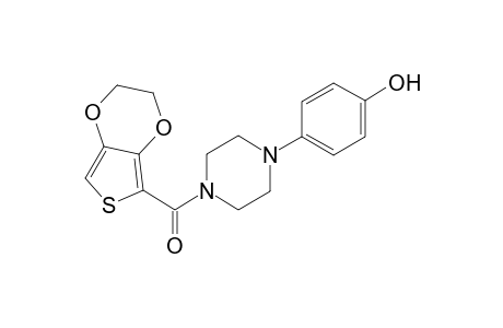 (2,3-Dihydrothieno[3,4-b][1,4]dioxin-5-yl)[4-(4-hydroxyphenyl)piperazin-1-yl]methanone