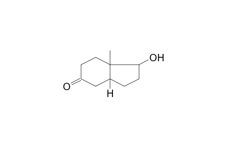 5H-Inden-5-one, octahydro-1-hydroxy-7a-methyl-