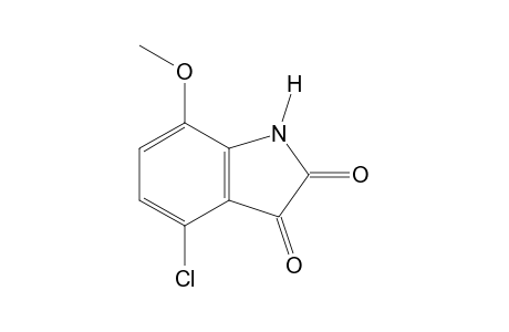 4-chloro-7-methoxylindole-2,3-dione