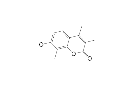 7-Hydroxy-3,4,8-trimethylcoumarin