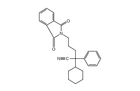 N-(4-cyano-4-cyclohexyl-4-phenylbutyl)phthalimide