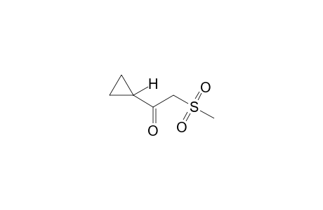 cyclopropyl (methylsulfonyl)methyl ketone