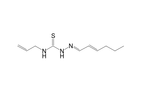 N-Allyl-2-(E)-hex-2-enylidenehydrazinecarbothioamide