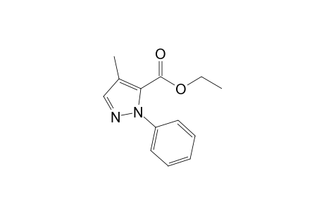 4-methyl-2-phenyl-pyrazole-3-carboxylic acid ethyl ester