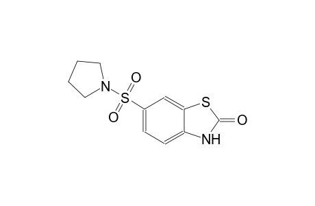 3H-Benzothiazol-2-one, 6-(pyrrolidine-1-sulfonyl)-