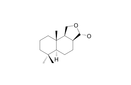 (3RS,3ARS,5ARS,9BRS)-DODECAHYDRO-6,6,9-TRIMETHYLNAPHTHO-[1,2-C]-FURAN-3-OL