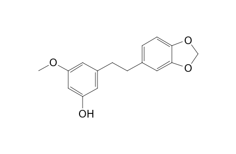 DENSIFLOROL-A;5-[2'-(3''-HYDROXY-5''-METHOXYPHENYL)-ETHYL]-1,3-BENZODIOXOLE
