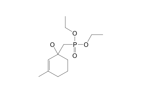 Diethyl(1-hydroxy-3-methylcyclohex-2-enyl)methylphosphonate