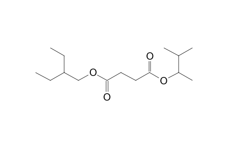 Succinic acid, 3-methylbut-2-yl 2-ethylbutyl ester