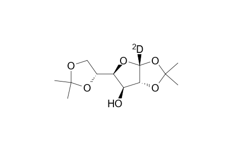1,2-5,6-di-O-isopropylidene-.alpha.-D-glucofuranose-1-D1