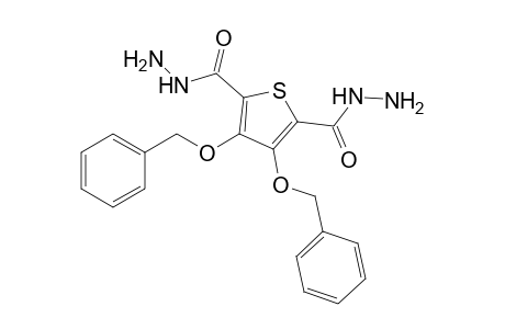 3,4-Bis(benzyloxy)thiophene-2,5-dicarbohydrazide