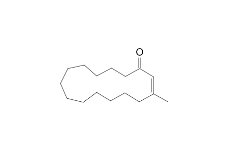 (2Z)-3-methyl-1-cyclopentadec-2-enone
