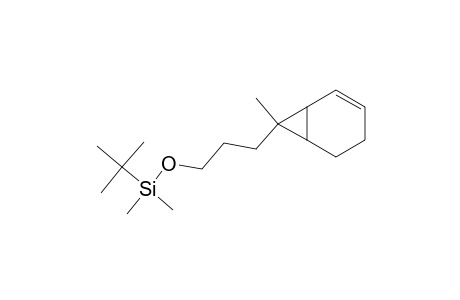 exo-7-Methyl-endo-7-(3-(tert-buthyldimethylsiloxy)propyl)bicyclo(4.1.0)hept-2-ene