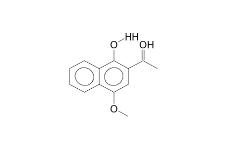 2-Acetyl-4-methoxy-1-naphthol