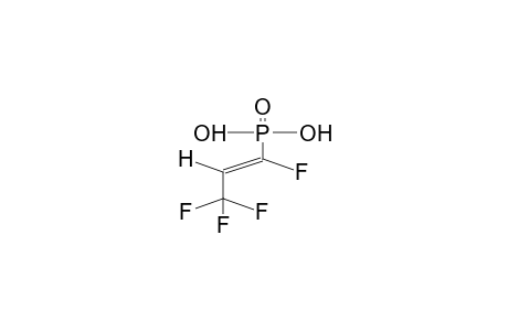 (E)-1,3,3,3-TETRAFLUORO-1-PROPENYLPHOSPHONIC ACID