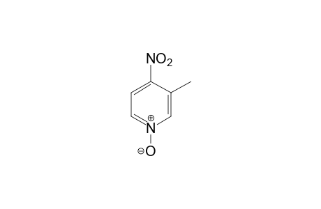 3-Methyl-4-nitro-pyridine 1-oxide