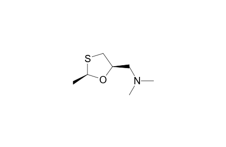 dimethyl-[[(2R,5R)-2-methyl-1,3-oxathiolan-5-yl]methyl]amine