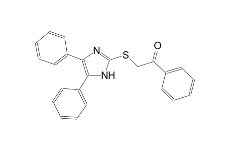 2-[(4,5-diphenyl-1H-imidazol-2-yl)sulfanyl]-1-phenyl-ethanone