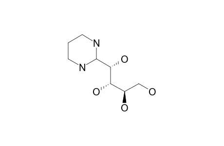 (1S,2R,3R)-1-(1,3-diazinan-2-yl)butane-1,2,3,4-tetrol