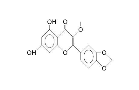 5,7-Dihydroxy-3-methoxy-3',4'-methylenedioxy-flavone