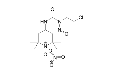 2,2,6,6-Tetramethyl-4-[N(2)-(2'-chloroethyl)-N(2)-nitrosoureido]-1-oxo-perhydropyridinium nitrate