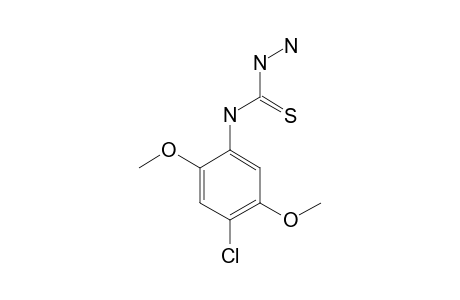 4-(4-chloro-2, 5-dimethoxyphenyl)-3-thiosemicarbazide