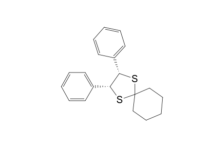 1,4-Dithiaspiro[4.5]decane, 2,3-diphenyl-, cis-