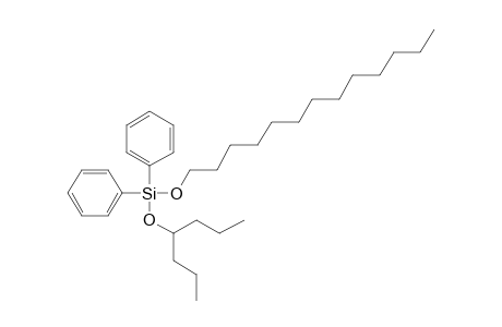 Silane, diphenyl(4-heptyloxy)tridecyloxy-