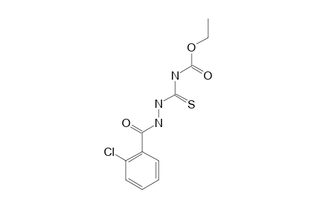 1-thioimidodicarboxylic acid, 1-[2-(o-chlorobenzoyl)hydrazide], 3-ethyl ester