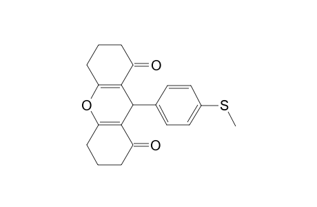 9-(4-Methylsulfanyl-phenyl)-3,4,5,6,7,9-hexahydro-2H-xanthene-1,8-dione