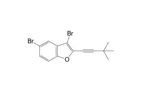 3,5-dibromo-2-(3,3-dimethylbut-1-ynyl)-1-benzofuran