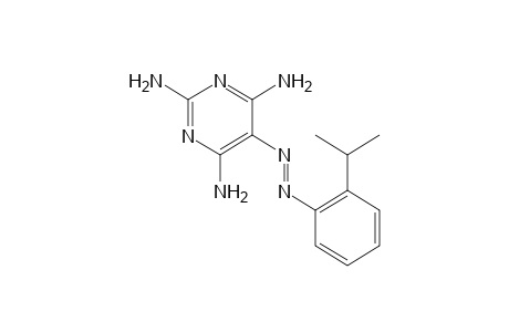 5-[(o-cumenyl)azo]-2,4,6-triaminopyrimidine