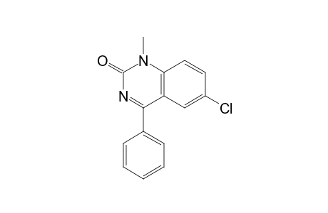 6-chloro-1-methyl-4-phenyl-2(1H)-quinazolinone