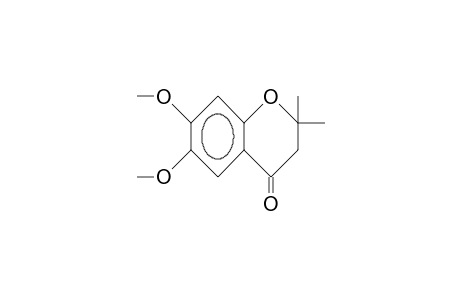 6,7-Dimethoxy-2,2-dimethyl-4-chromanone