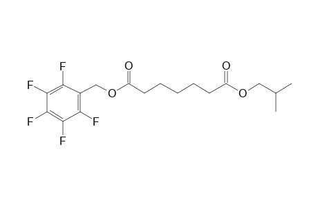 Pimelic acid, isobutyl pentafluorobenzyl ester