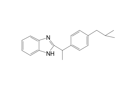 2-[1-(4-isobutyl-phenyl)-ethyl]-1H-benzoimidazole