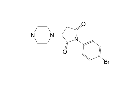 1-(4-bromophenyl)-3-(4-methyl-1-piperazinyl)-2,5-pyrrolidinedione