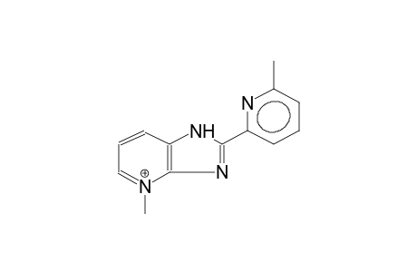 2-(6-METHYLPYRID-2-YL)-4-METHYLIMIDAZO[4,5-B]PYRIDINIUM CATION